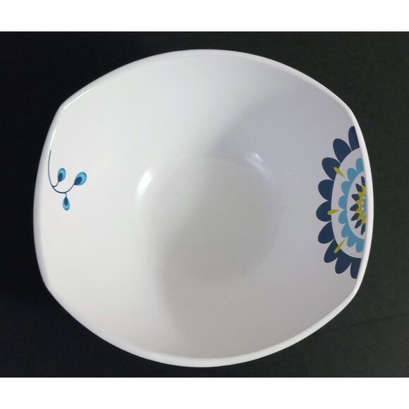 Dansk Classic Fjord Tweet Bowl White Blue Bird 6.75" - Picture 2 of 6